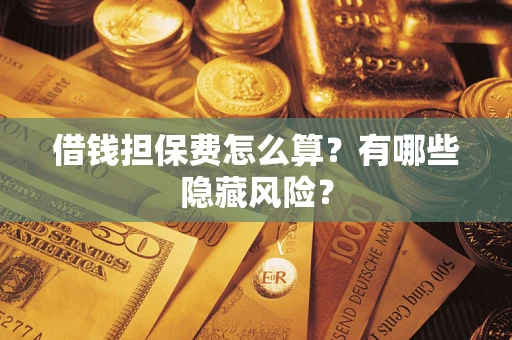 武汉借钱担保费怎么算？有哪些隐藏风险？