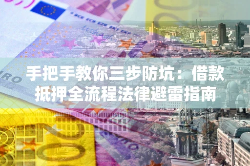 武汉手把手教你三步防坑：借款抵押全流程法律避雷指南