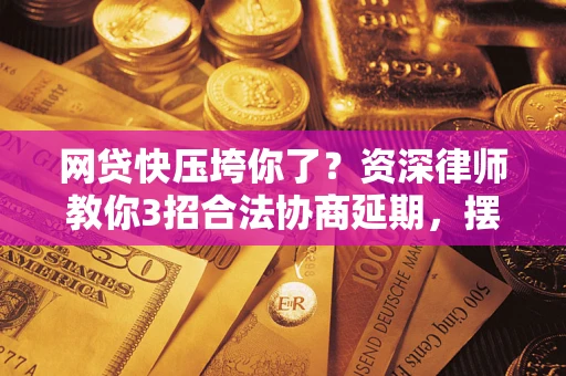 武汉网贷快压垮你了？资深律师教你3招合法协商延期，摆脱暴力催收！