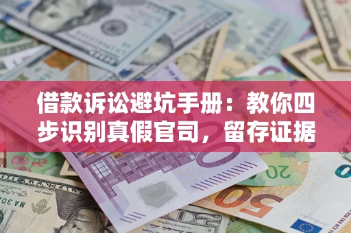 武汉借款诉讼避坑手册：教你四步识别真假官司，留存证据不踩雷