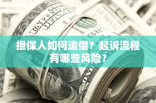 武汉担保人如何追偿？起诉流程有哪些风险？