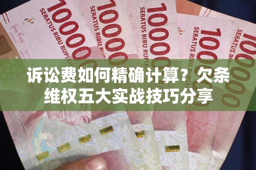武汉诉讼费如何精确计算？欠条维权五大实战技巧分享