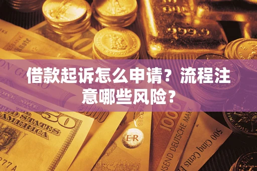 武汉借款起诉怎么申请？流程注意哪些风险？